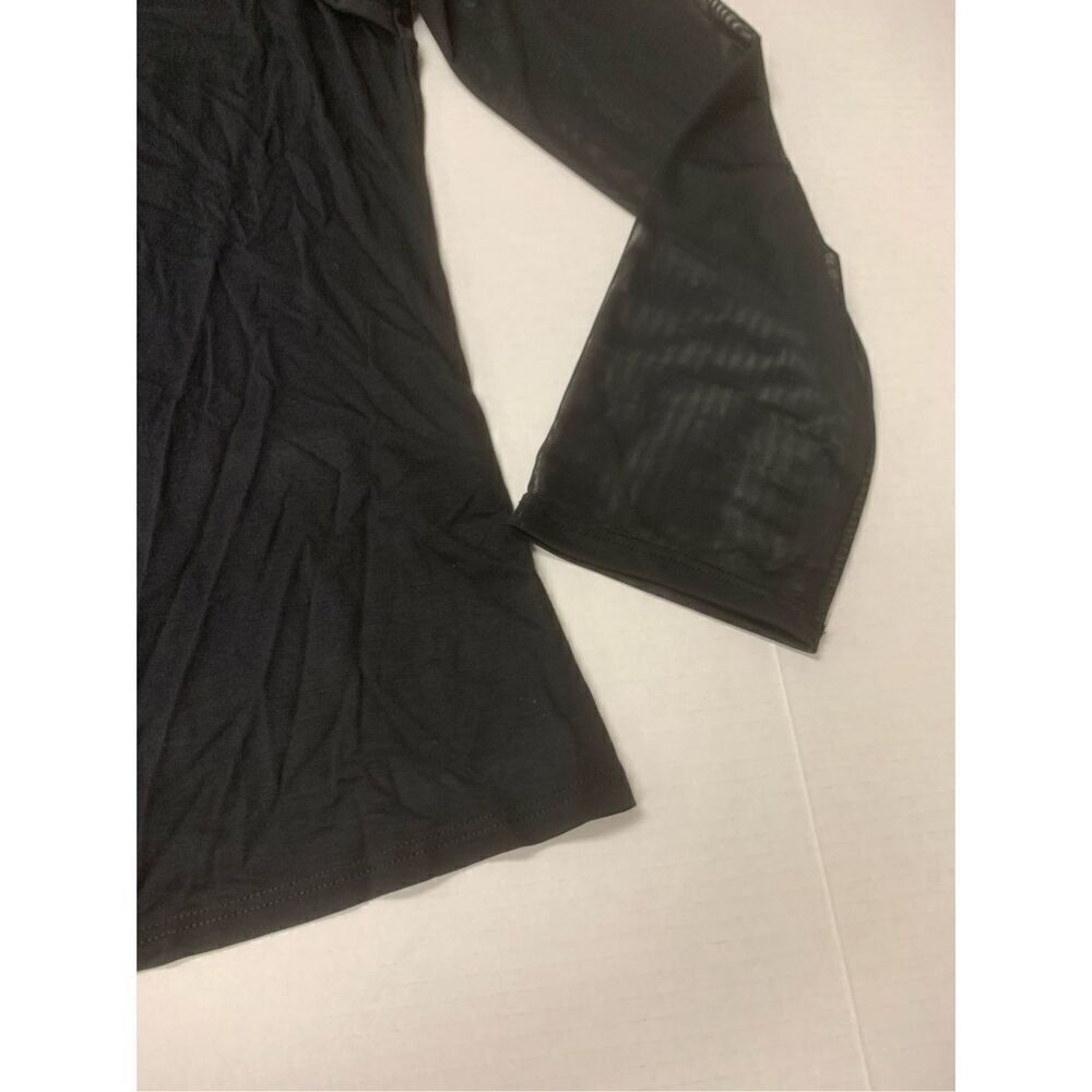 Mesh Cut Out Blouse - Picture 2 of 6